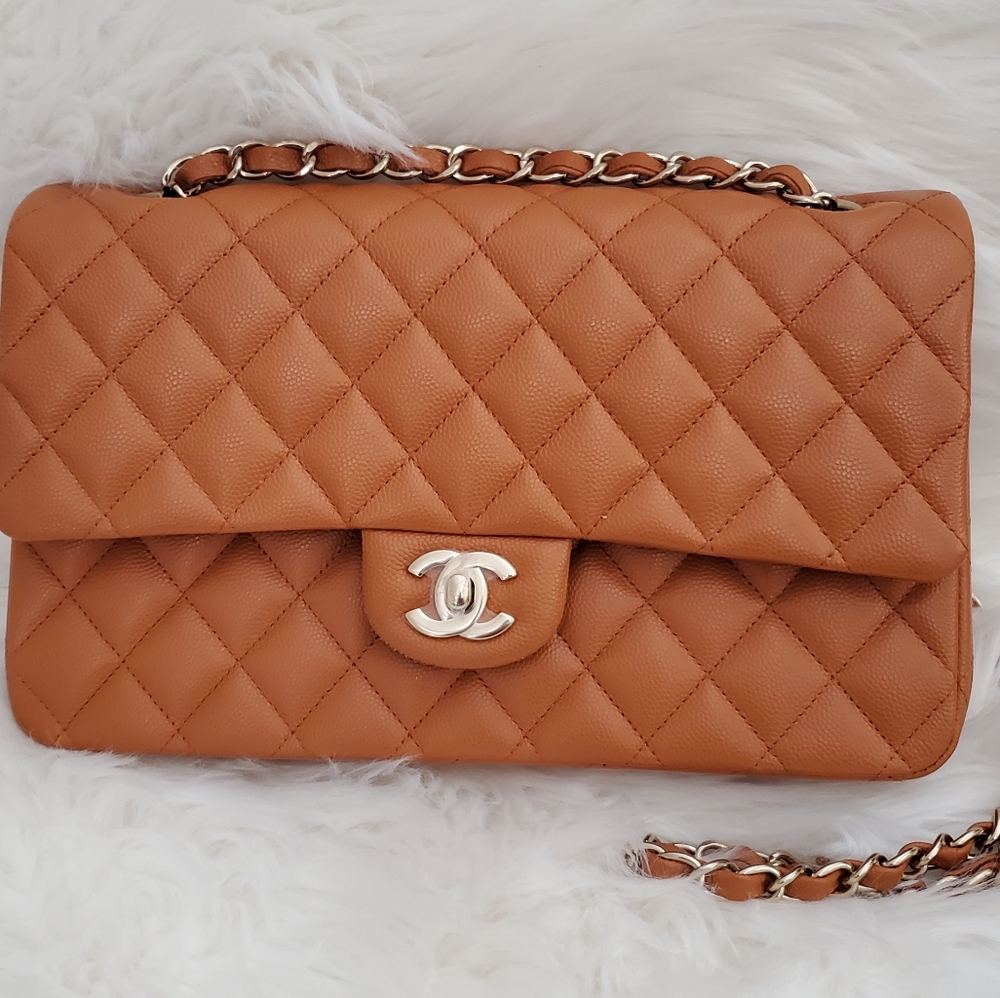 **SOLD** Chanel 21A Pumpkin Spice Caramel Bag